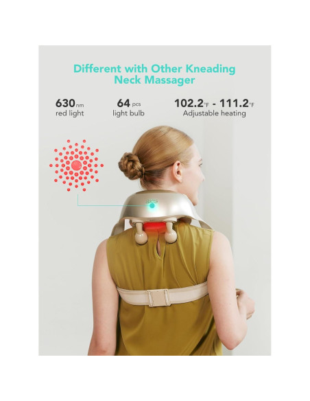 Masajeador de Cuello SKG H7 Ultra Inalámbrico con Calor