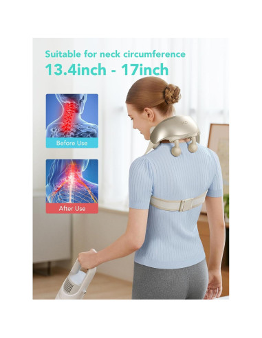 Masajeador de Cuello SKG H7 Ultra Inalámbrico con Calor