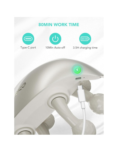 Masajeador de Cuello SKG H7 Ultra Inalámbrico con Calor