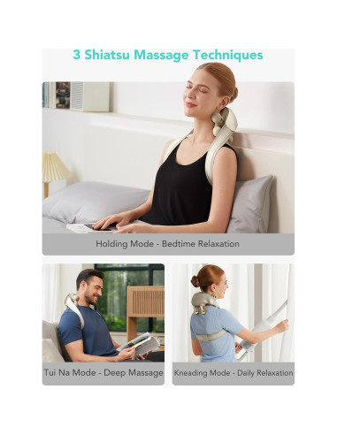 Masajeador de Cuello SKG H7 Ultra Inalámbrico con Calor