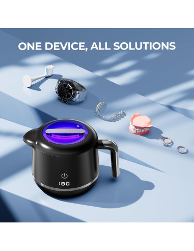 Limpiadora Ultrasónica de Retenedores GYNHD 200ml 45kHz 5 Modos