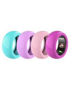 Paquete de 4 fundas de silicona BO&DQQ para Oura Ring