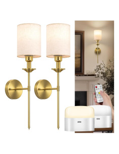 Aplique de Pared Inalámbrico NookNova 13000mAh Juego de 2