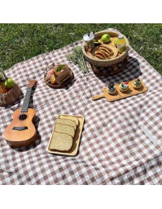 Manta de Picnic LRUUIDDE 203x152cm Impermeable Plegable 2