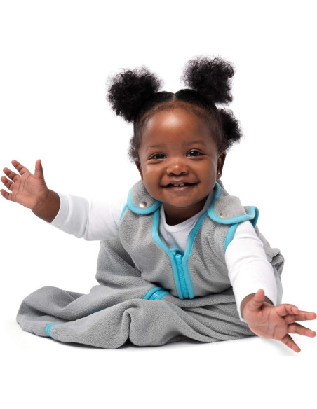 Saco de Dormir Polar Baby Deedee Sleep Nest 0-6 Meses Gris