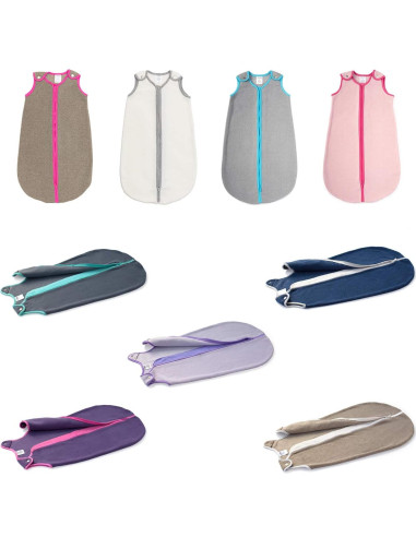 Saco de Dormir Polar Baby Deedee Sleep Nest 0-6 Meses Gris