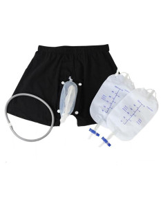 Bolsa de Orina Portátil para Hombres ALisasin Aliewin - L