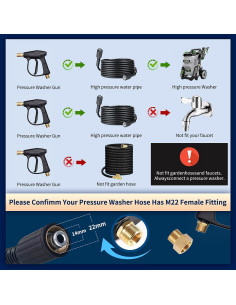 Cannon de Espuma para Lavadora a Presión Great Dachong 4000 PSI 2