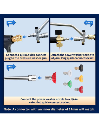 Cannon de Espuma para Lavadora a Presión Great Dachong 4000 PSI