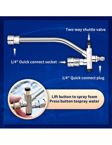 Cannon de Espuma para Lavadora a Presión Great Dachong 4000 PSI