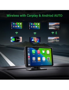 Pantalla CarPlay 7" Aileway HD con Cámara 2.5K y GPS 2