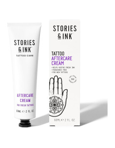 Crema de Cuidado Posterior para Tatuajes Stories & Ink 60 mL