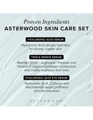 Set de Cuidado de la Piel Asterwood - Hidratante y Antienvejecimiento