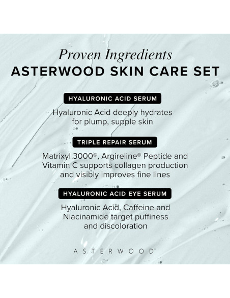 Set de Cuidado de la Piel Asterwood - Hidratante y Antienvejecimiento