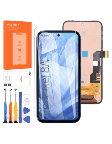 Pantalla LCD Reemplazo Google Pixel 8A Negro Sin Marco