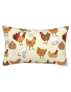 Funda de Almohada Microfibra LBHH 35.5x50.8 cm A Cría de Pollos