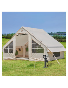 Tienda Inflable SHANQUAN para 4 Personas con Bomba - Impermeable
