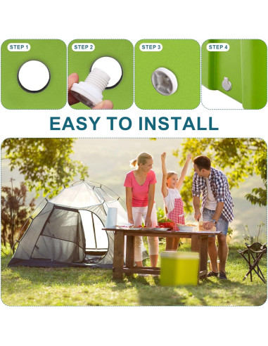 Kit de Tapones de Drenaje NQEUEPN para Enfriadores Quart Coleman