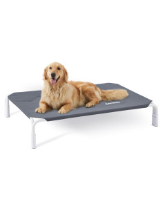 Cama Elevada para Perros ZOMISIA Grande 109.9x76.2 cm Antideslizante