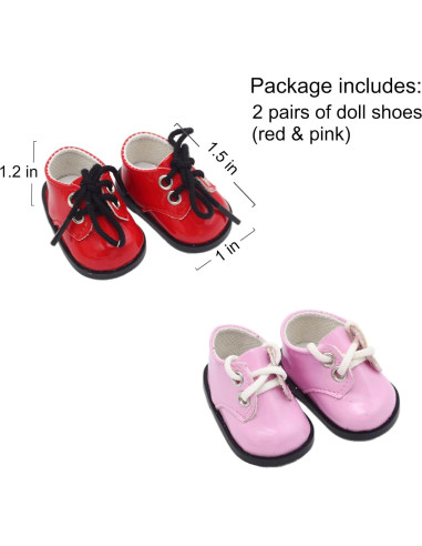 2 Pares de Zapatos Mini BJD 1/8 MM MEGIJAAKI - Elfos y Gnomos