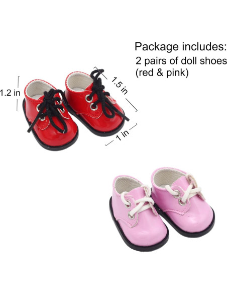 2 Pares de Zapatos Mini BJD 1/8 MM MEGIJAAKI - Elfos y Gnomos