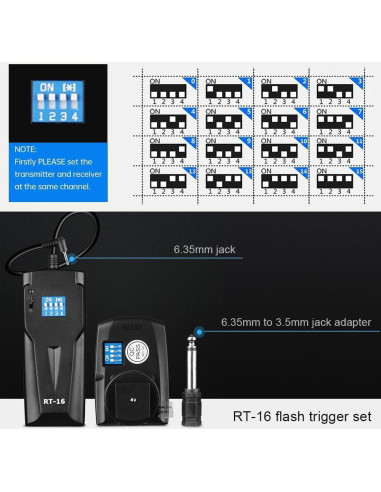 Kit de luces estroboscópicas Godox 600W 2x300W con softbox