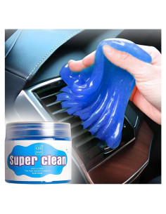 Gel de limpieza de automóviles FALVFUN azul 6.78x5.99cm