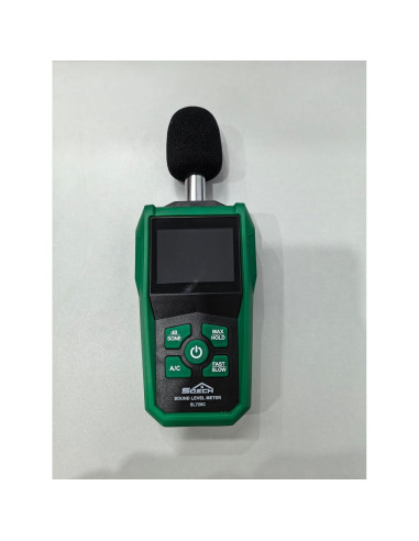 Medidor de Decibelios SQECH SL720C Digital con Pantalla LCD