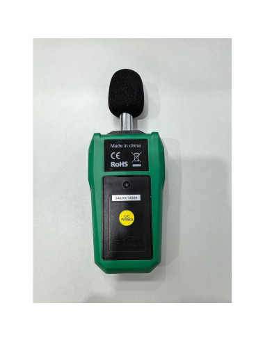 Medidor de Decibelios SQECH SL720C Digital con Pantalla LCD