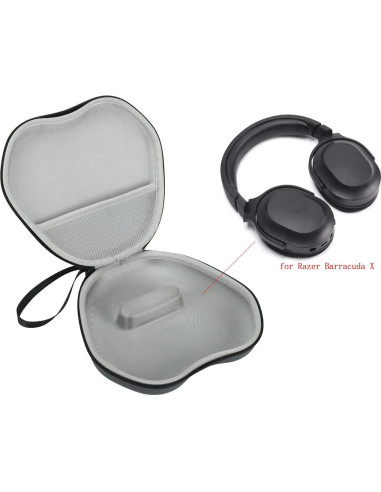 Funda Dura para Auriculares Razer Barracuda X 2022 Gris