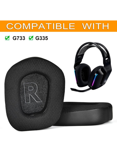 Almohadillas de Gel Refrigerante Defean para Auriculares Logitech G733 G335