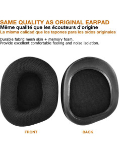 Almohadillas de Reemplazo para Auriculares Turtle Beach Stealth 600 2