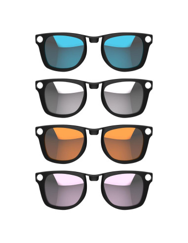 Clip Polarizado HiBloks para Ray-Ban Meta Wayfarer L 53-22