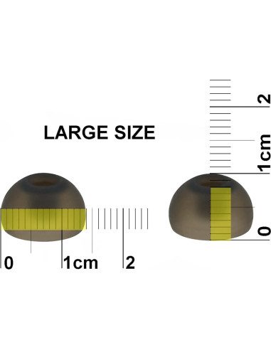 12 Puntas de Oído Grandes NICKSTON para Auriculares Google Pixel Buds