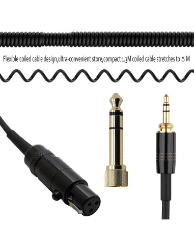 Cable de Reemplazo AUX Butiao Q701 para Auriculares AKG
