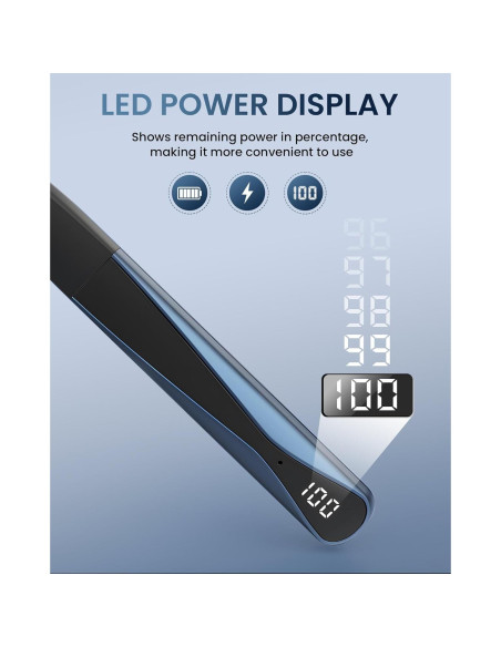 Auriculares Bluetooth 5.4 LAMA con cuello, impermeables y ANC