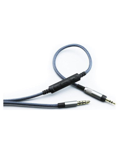 Cable de audio con micrófono y control de volumen KetDirect 1.2m