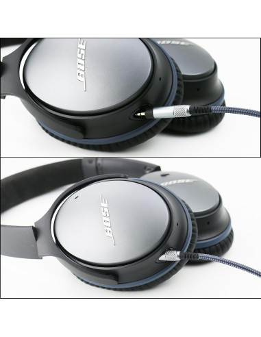 Cable de audio con micrófono y control de volumen KetDirect 1.2m