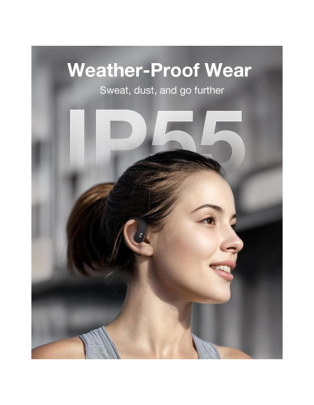 Grabadora AI viaim OpenNote - Auriculares Bluetooth, 53h batería