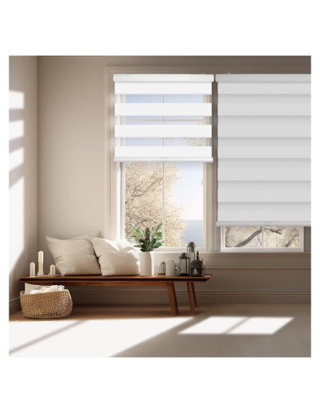 Persianas Zebra Blackout Foiresoft 50.8x50.8 cm Sin Cordones