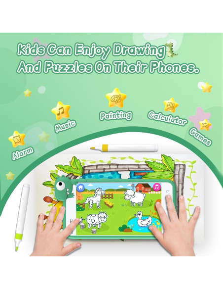 Teléfono Juguete TOPI D5 para Niños con Cámara y 200 Juegos