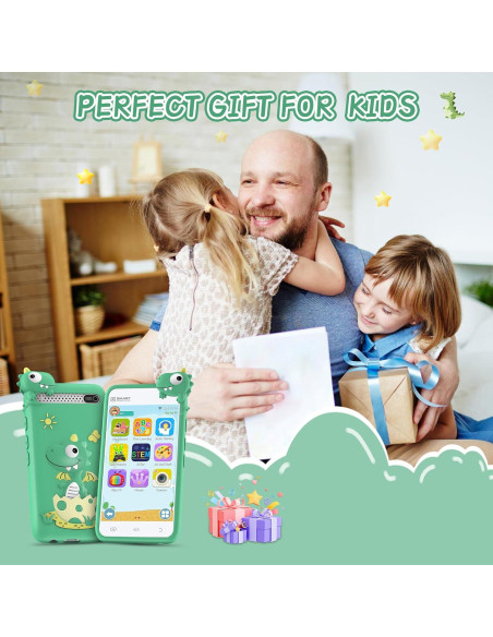 Teléfono Juguete TOPI D5 para Niños con Cámara y 200 Juegos