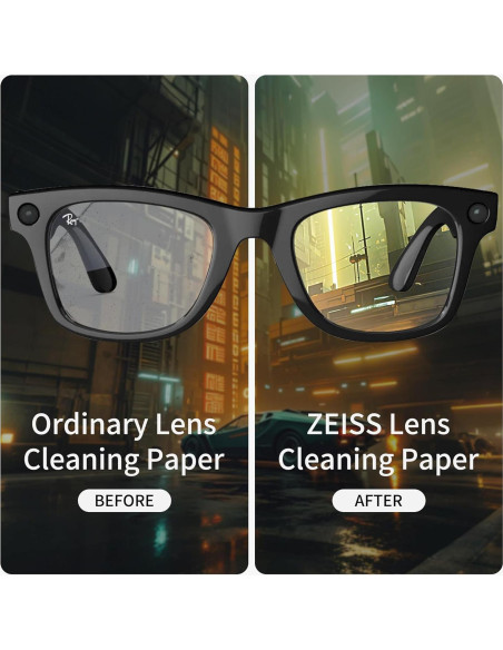 Accesorios para Gafas Inteligentes Ray-Ban Meta Wayfarer - 4 Almohadillas, Cordón y Soporte