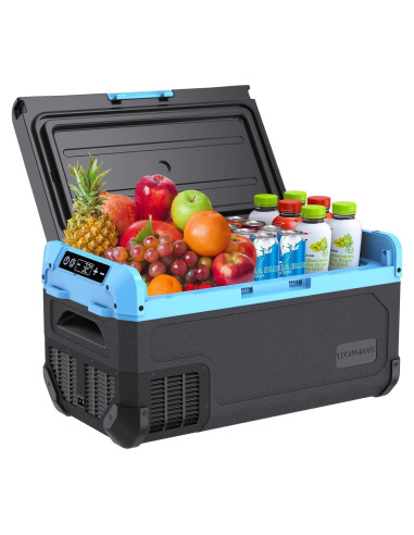 Refrigerador Portátil Tecnolove 20L - Enfriamiento Rápido - Azul