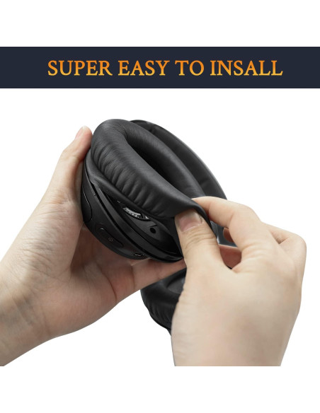 Almohadillas de Reemplazo SOULWIT para Auriculares Sony WH-CH700N