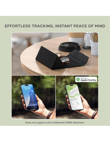 Estuche para Gafas Inteligentes Satechi FindAll Plegable Negro