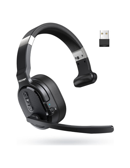 Auriculares Inalámbricos TECKNET TK-HS005 con Cancelación de Ruido