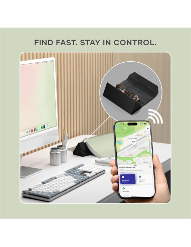 Estuche para Gafas Inteligentes Satechi FindAll Plegable Negro