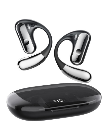 Auriculares Inalámbricos Bluetooth 5.4 CoolJumper Q28 Negro
