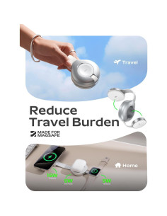 Cargador Inalámbrico 3 en 1 LISEN Qi2 15W para iPhone 16 2